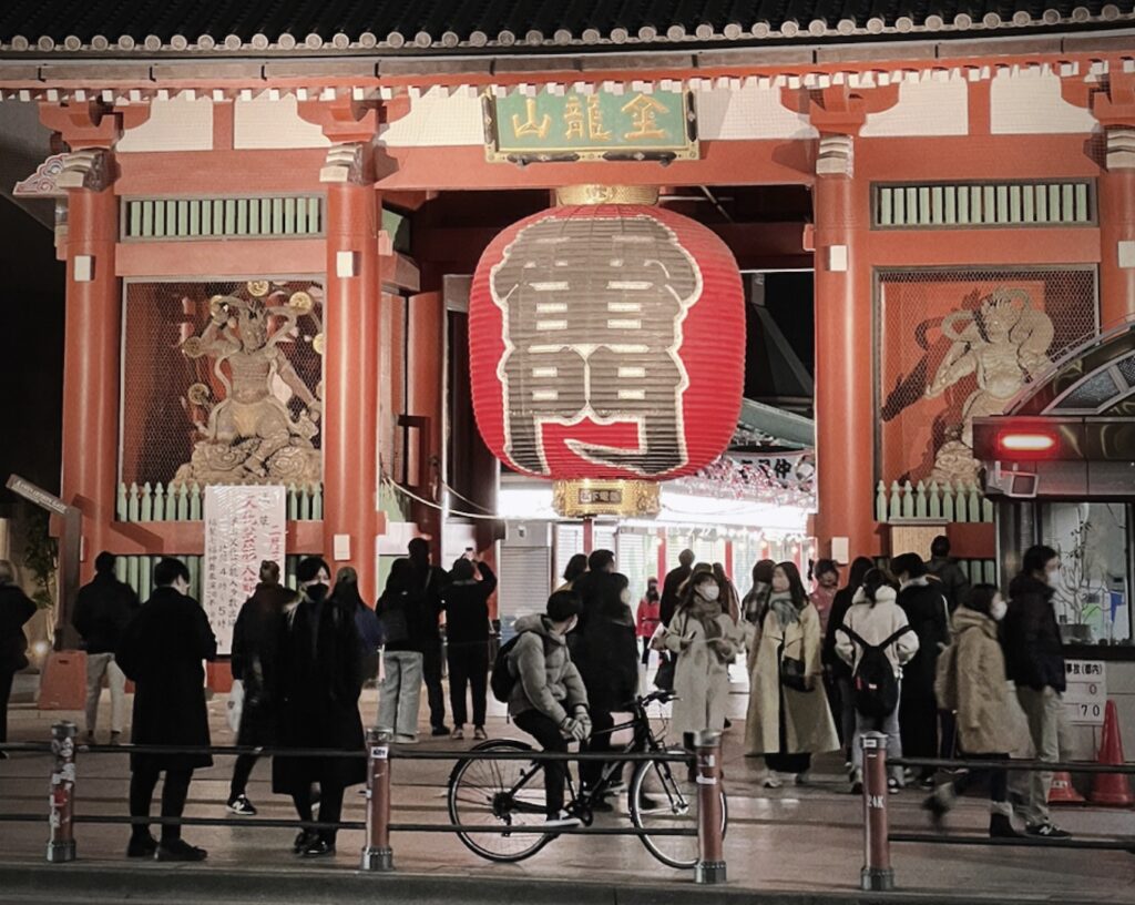 東京 雷門 淺草寺